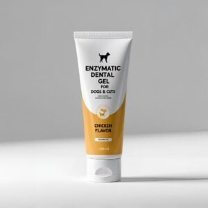 Gel Dental Enzimático para Perros y Gatos – Sabor Pollo